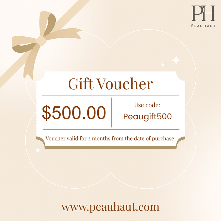 Before and after skin comparison showing brighter complexion and reduced fine lines.