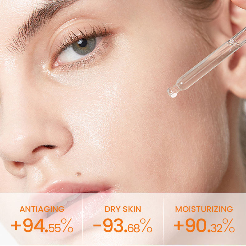 Dermatologist seal confirming safe, fragrance‑free formula for sensitive skin and anti‑aging.