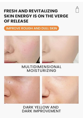 Flatlay of essence bottle, night lamp, and calming chamomile flowers.