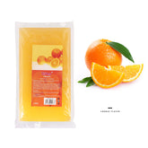 Flatlay of wax kit with natural herbs and a soft towel.