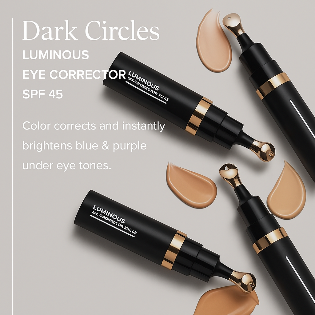 Ingredient list highlighting zinc oxide, titanium dioxide, vitamin C, and niacinamide.