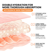 Before and after photo displaying reduced wrinkles and brighter complexion.