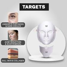 User wearing mask, relaxed, with timer display set to 20 minutes.