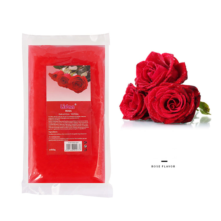 Close‑up of post‑wax soothing gel texture, cooling and calming for irritated skin.